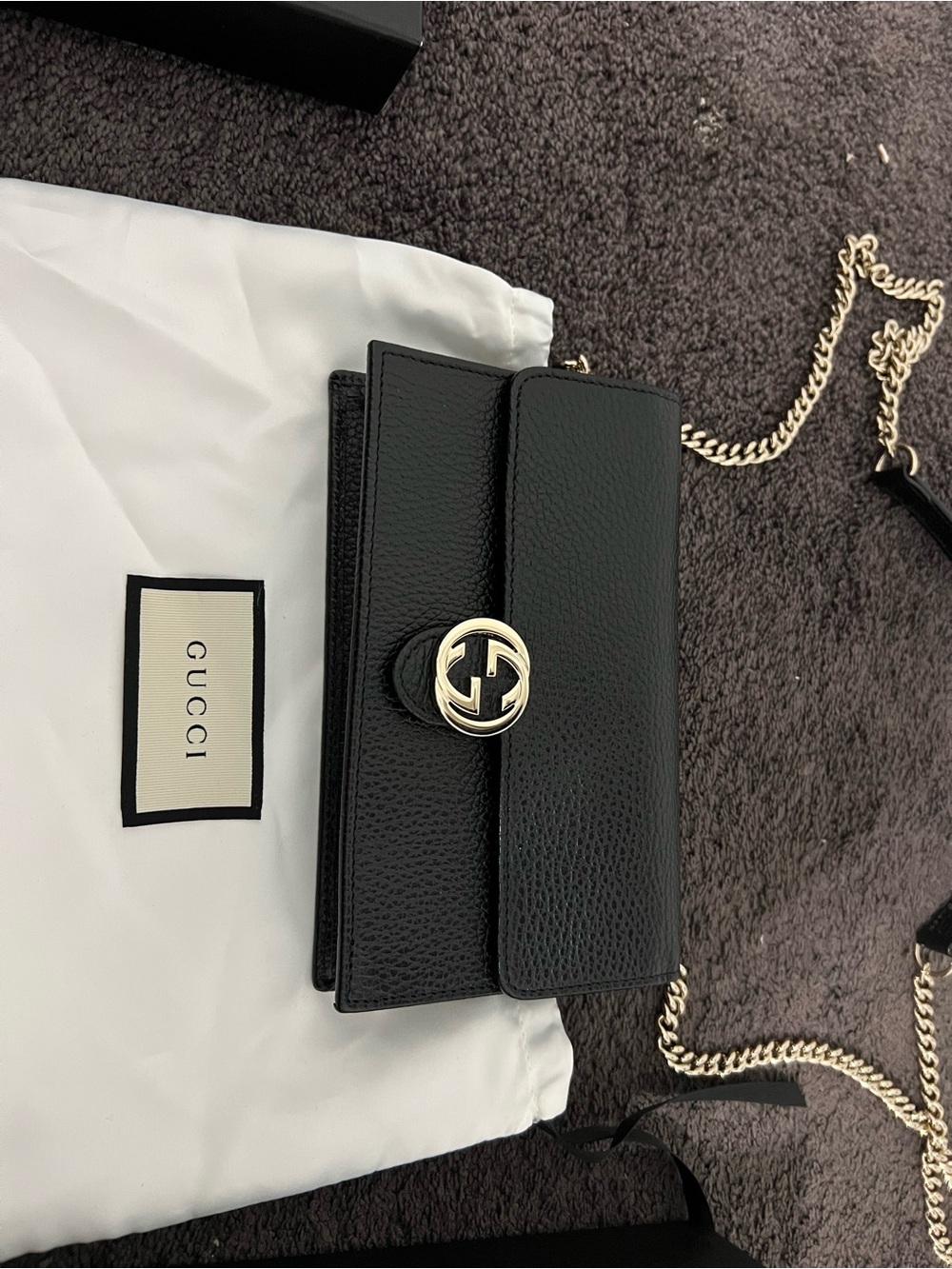 Gucci Interlocking G Chain Wallet